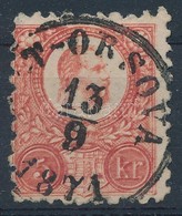 O 1871 Réznyomat 5kr Kettősnyomattal, Ritka! / With Double Print - Andere & Zonder Classificatie