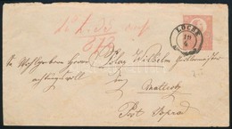 1872 5kr Díjjegyes Boríték / PS-cover 'LŐCSE' - Poprád - Other & Unclassified