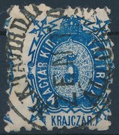 O 1873 Távírda Kőnyomat 5kr  / Telegraph Stamp Mi 1 'M.K.TÁVÍRDAI ÁLLOMÁS / ZENTA' - Other & Unclassified