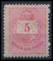 * 1874 5kr 13-as Fogazással / Perforation 13 - Other & Unclassified