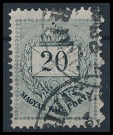 O 1874 20kr Ernyős Vésésjavítással / With Retouche - Altri & Non Classificati