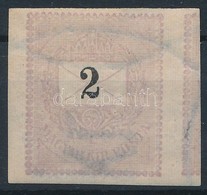 * 1889 2kr Vágott / Imperforate - Other & Unclassified