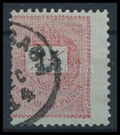 O 1889 15kr Durva Elfogazással / Shifted Perforation - Autres & Non Classés