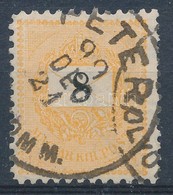 O 1898 8kr 11 1/2 Fogazással (30.000) / Mi 45BX - Other & Unclassified