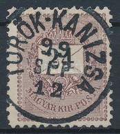 O 1898 24kr 11 1/2 Fogazással (50.000) / Mi 50BX 'TÖRÖK-KANIZSA' - Autres & Non Classés