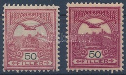 ** 1904 Turul 50f Mindkettő Változat (10.600) / Mi 85 A+b - Altri & Non Classificati