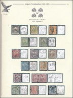 O 1906 Turul Sor  (2K Hibás, Nincs Számolva) IV Számvízjellel, Vízjelállás 'b', Albumlapon (82.000) / Mi 74C -88C  (88C  - Altri & Non Classificati