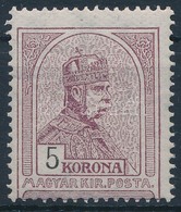 ** 1909 Turul 5K (54.000) / Mi 107Y - Autres & Non Classés