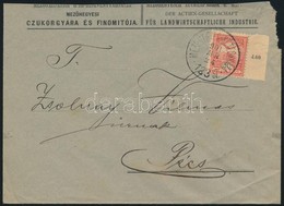 1901 Céges Levél MEZŐHEGYES-KÉTEGYHÁZA 123.SZ. Vasúti Bélyegzéssel / Business Cover With Railway Postmark - Autres & Non Classés