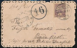 1901 Képeslap 16f Portóval / Postcard With 16f Postage Due 'NAGYVÁRAD' - Autres & Non Classés