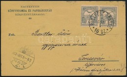 1902 Levelezőlap BUDAPEST-BRASSÓ 16.SZ. Vasúti Bélyegzéssel / Postcard With Railway Postmark - Autres & Non Classés