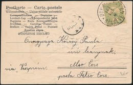 1903 Képes Levelezőlap DOBSINA-BÁNRÉVE 49.SZ. Vasúti Bélyegzéssel / Postcard With Railway Postmark - Sonstige & Ohne Zuordnung