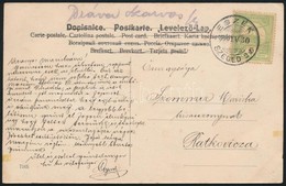 1906 Képeslap ESZÉK-SZEGED 29. Vasúti Bélyegzéssel / Postcard With Railway Postmark - Sonstige & Ohne Zuordnung