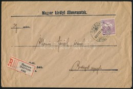 1913 Kétnyelvű Ajánlott Levél / Registered Cover With Bilingual Postmark 'ÓPAZUA / STARA PAZOVA' - Other & Unclassified