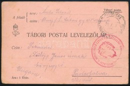 1914 Tábori Posta Levelezőlap / Field Postcard 'M.KIR. MUNKÁCSI 11. NÉPFÖLKELŐ EZRED ZLJ. GAZDASÁGAI HIVATAL' - Autres & Non Classés