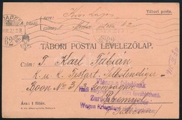 1914 Tábori Posta Levelezőlap Przemyslbe Küldve / Field Postcard 'Hadi Helyzet Miatt Nem Továbbítható' - Autres & Non Classés