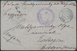 1917 Tábori Posta Levél Tartalommal / Field Post Cover With Content 'Gruppenkommando Der Teschnischen Betriebe Des 2/A.K - Sonstige & Ohne Zuordnung