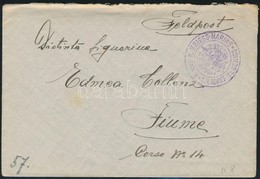 1916 Tábori Posta Levél / Field Post Cover 'K. Und K. KRIEGSMARINE S.M. SCHIFF SEBENICO' - Other & Unclassified