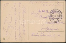 1918 Tábori Posta Képeslap / Field Postcard 'S.M.S. ZARA' - Other & Unclassified