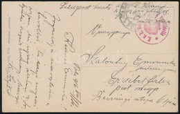 1916 Tábori Posta Képeslap / Field Postcard 'K.u.K. Seeflugstation Puntisella' - Autres & Non Classés