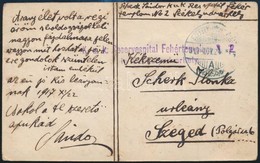 1917 Tábori Posta Képeslap / Field Postcard 'K.u.k. Reservespital Fehértemplom No.2. In Székelyudvarhely' - Other & Unclassified