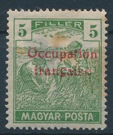 * 1919 Magyar Posta 5f (**15.000) / Mi A43 Signed: Bodor (betapadás, Rozsda / Gum Disturbance, Stain) - Other & Unclassified