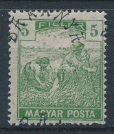 * Baranya II. 1919 Magyar Posta 5f értékjelzés Nélküli Felülnyomással / Overprint Error. Signed: Bodor - Sonstige & Ohne Zuordnung