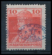 * Debrecen I. 1919 Károly 10f (17.000) / Mi 37. Signed: Bodor - Altri & Non Classificati