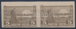 (*) Debrecen II. 1920 5K Vágott Próbanyomat Pár / Proof Pair. Signed: Bodor - Sonstige & Ohne Zuordnung