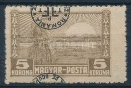 * Debrecen II. 1920 5K Fordított Felülnyomással (35.000) / Mi 97x With Inverted Overprint. Signed: Bodor - Other & Unclassified