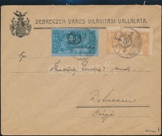 1919 Helyi Céges Levél Cenzúrázva / Local Censored Business Cover. Signed: Bodor - Sonstige & Ohne Zuordnung