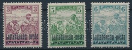 ** * Nyugat-Magyarország III. 1921 Arató 3f, 5f, 6f Próbanyomatok / Proofs. Signed: Bodor - Autres & Non Classés