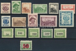 ** Nyugat-Magyarország VII. 1921 Teljes Sor (31.200) / Mi 69-79 + P1-6. Signed: Bodor - Altri & Non Classificati