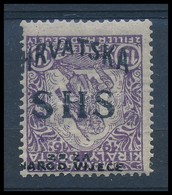 ** 1918 Hadisegély 15f Fordított Felülnyomással / Mi 60 Inverted Overprint. Signed: Bodor - Altri & Non Classificati