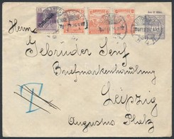 1920 Díjkiegészített Díjjegyes Boríték Németországba / PS-cover With Additional Franking To Germany - Andere & Zonder Classificatie