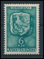 * 1940 Mátyás 6f 'R Betűben Fehér Folt' Tévnyomat / Mi 633 Plate Variety - Other & Unclassified