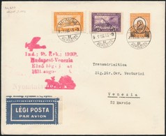 1931 Budapest-Venezia Első Légi Járat Levél / First Flight Cover - Other & Unclassified