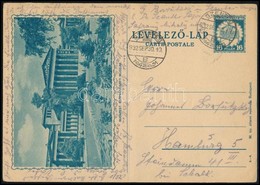 1932 16f Képes Díjjegyes Levelezőlap / PS-card To Hamburg - Autres & Non Classés