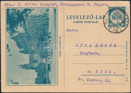 1932 Képes Díjjegyes Levelezőlap / PS-card To Kiel - Autres & Non Classés