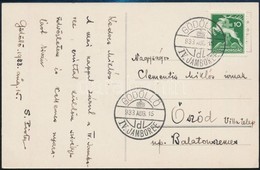 1933 Jamboree Képeslap Alkalmi Bélyegzéssel / Jamboree Postcard With Special Cancellation - Autres & Non Classés