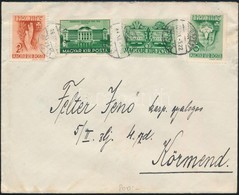 1939 Levél Pax-Ting, Debrecen Bérmentesítéssel, Hátoldali Levélzáróval / Cover With Label - Other & Unclassified