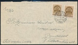 1941 Levél 'M.KIR. POSTA 243' Kisegítő Bélyegzéssel / Cover With Auxiliary Postmark - Autres & Non Classés