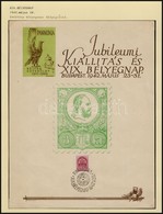 1942 Jubileumi Kiállítás Emléklap / Souvenir Card - Sonstige & Ohne Zuordnung