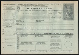 1944 Utánvételi Díjjegyes Lap, Használatlan / Unused COD Card - Sonstige & Ohne Zuordnung