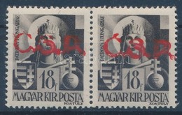 ** Rimaszombat 1945 18f Pár / Pair Signed: Bodor - Autres & Non Classés