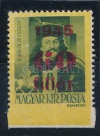 ** 1945 Kisegítő 60f/8f Alul Fogazatlan / Mi 794 Imperforate Below - Autres & Non Classés