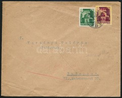 1945 (3. Díjszabás) Helyi Levél Hadvezérek 1P + Kisegítő 5P/5P Bérmentesítéssel / Local Cover - Other & Unclassified