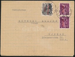 1946 (15. Díjszabás) Levél 3 Bélyeges Bérmentesítéssel / Cover With 3 Stamps - Other & Unclassified