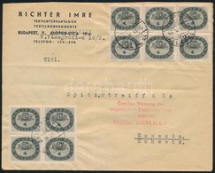 1946 (15. Díjszabás) Levél 40 Millió Pengő Bérmentesítéssel Svájcba / Cover 40 Millio P Franking To Switzerland - Other & Unclassified