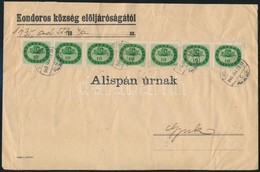 1946 (17. Díjszabás) Távolsági Levelezőlap 180 Millió P Bérmentesítéssel / Domestic Cover With 40 Stamps Franking - Sonstige & Ohne Zuordnung